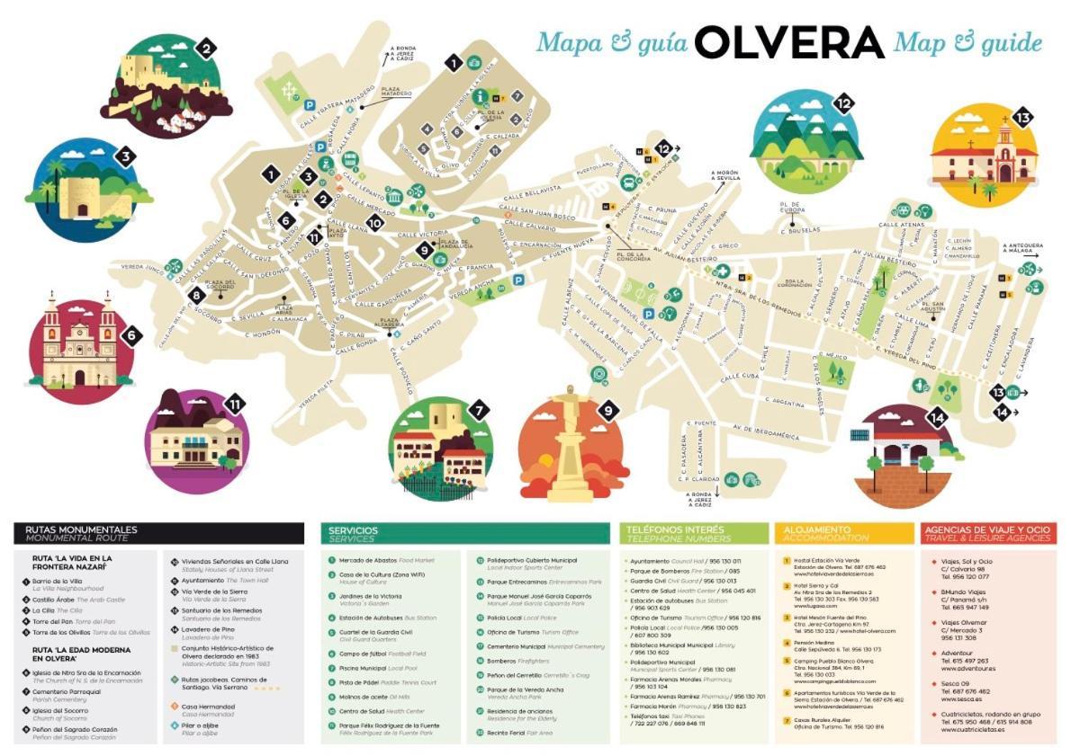 Casa Del Arco Villa Olvera Eksteriør bilde